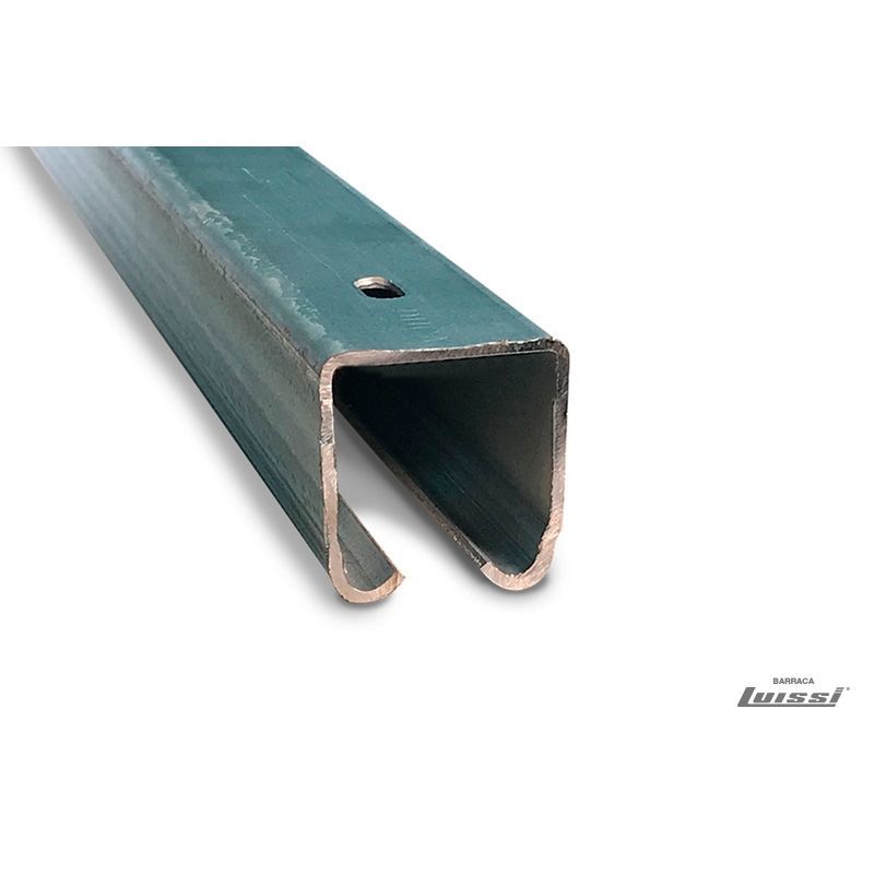 Riel Galvanizado U100 2 m Ducasse para DN80