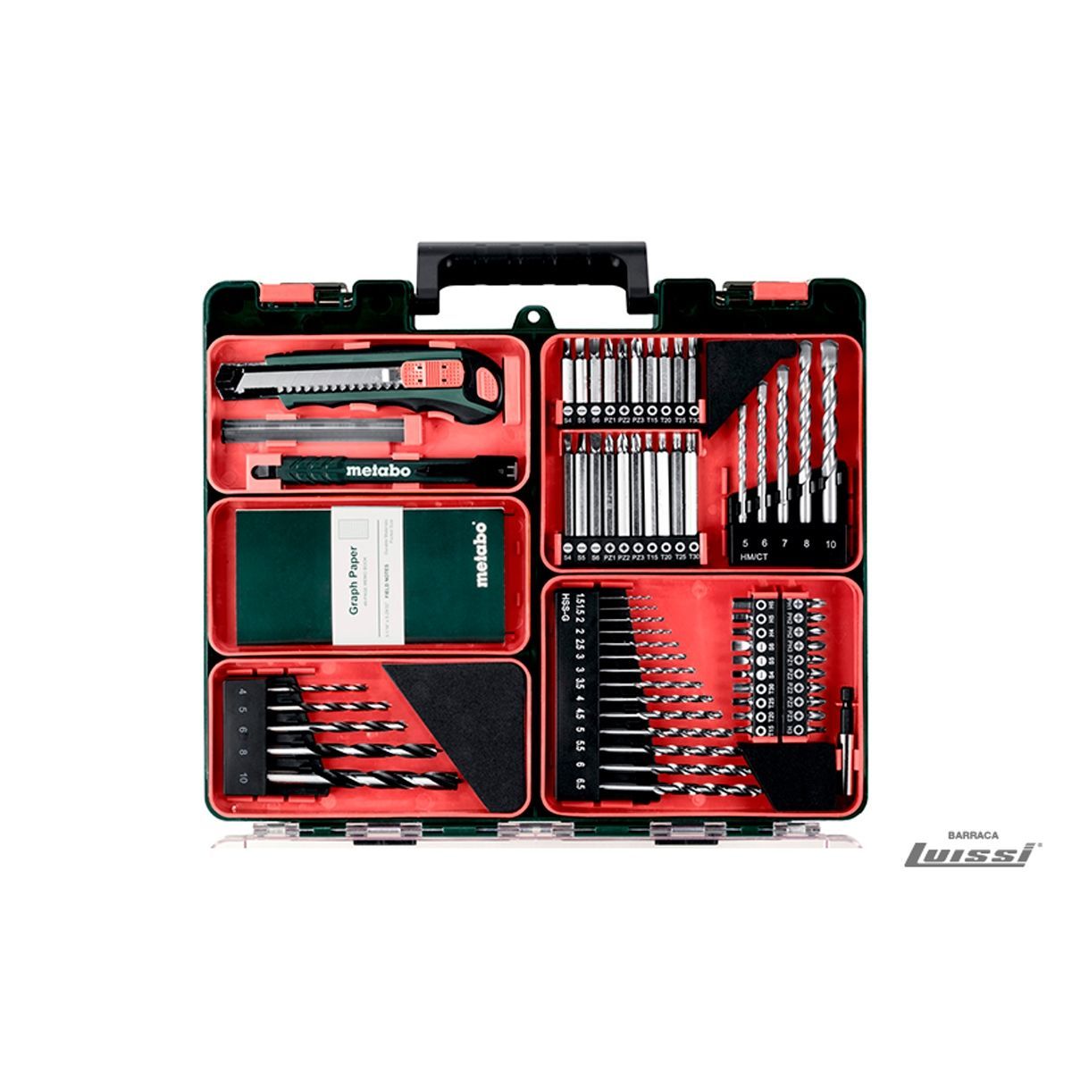 Taladro con Percutor SB 12 Set 12V Metabo
