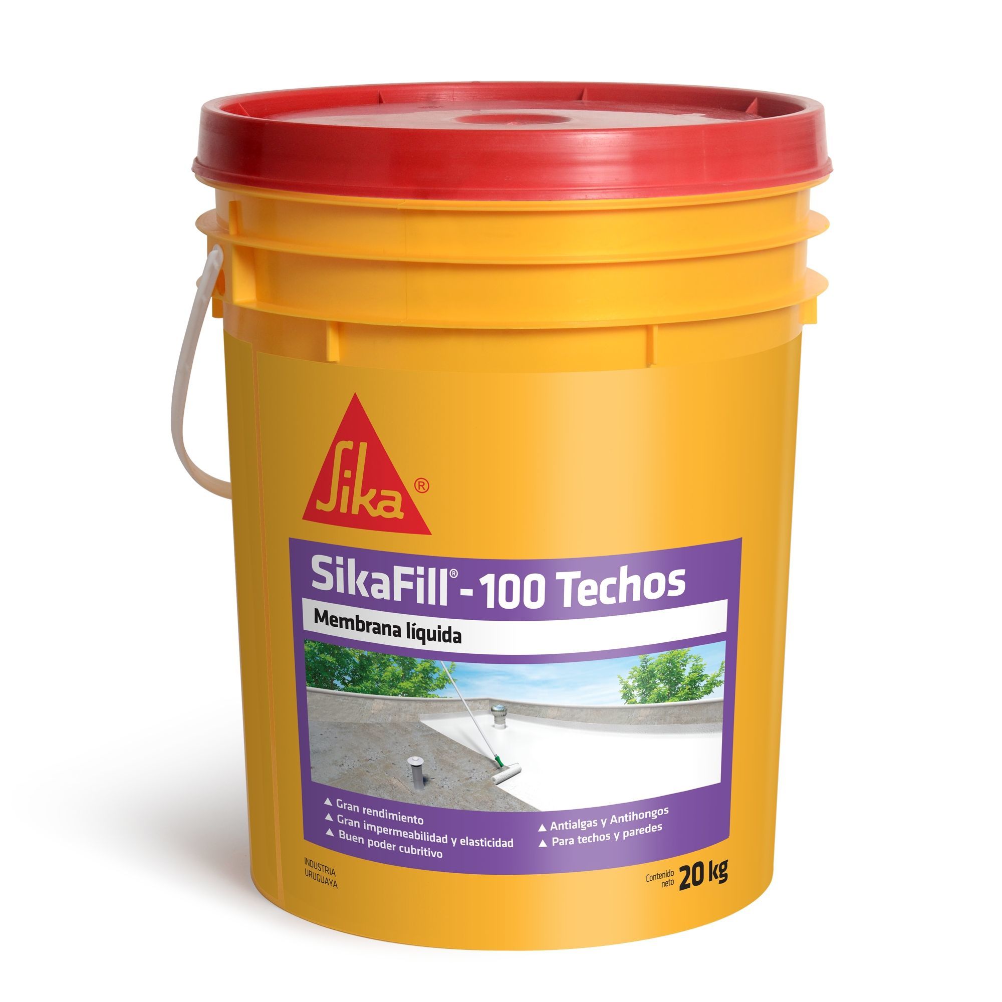 Membrana Líquida Sika SikaFill-100 Techos 20 kg