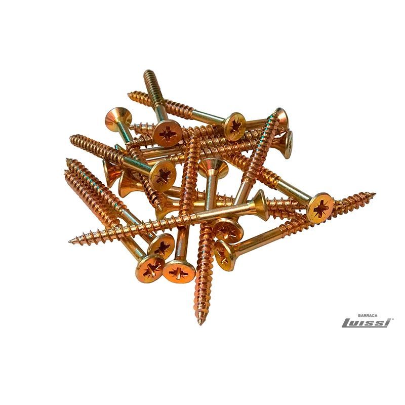 Tornillo Phillips 5 mm. x 60 mm. x ciento Hafele