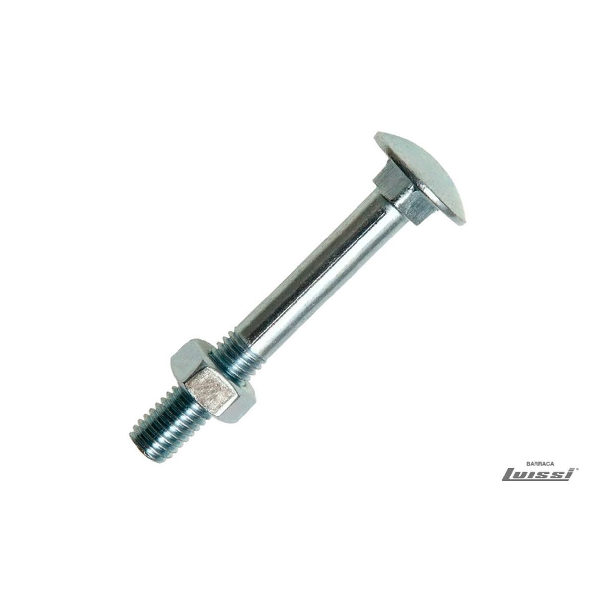 Bulon con Tuerca Zincado 3/8 x 3 x 100 uni