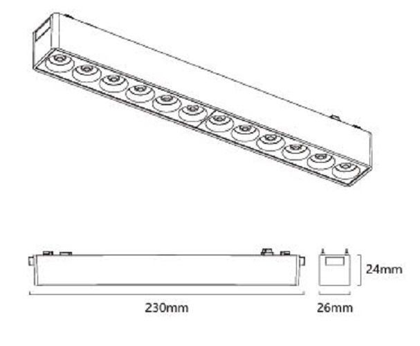 Linear Grill Light