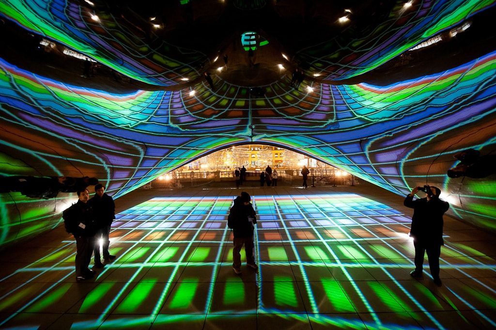 Luftwerk: transformando la percepción del espacio a través de la  luz y el color