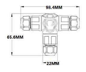 Union estanca T