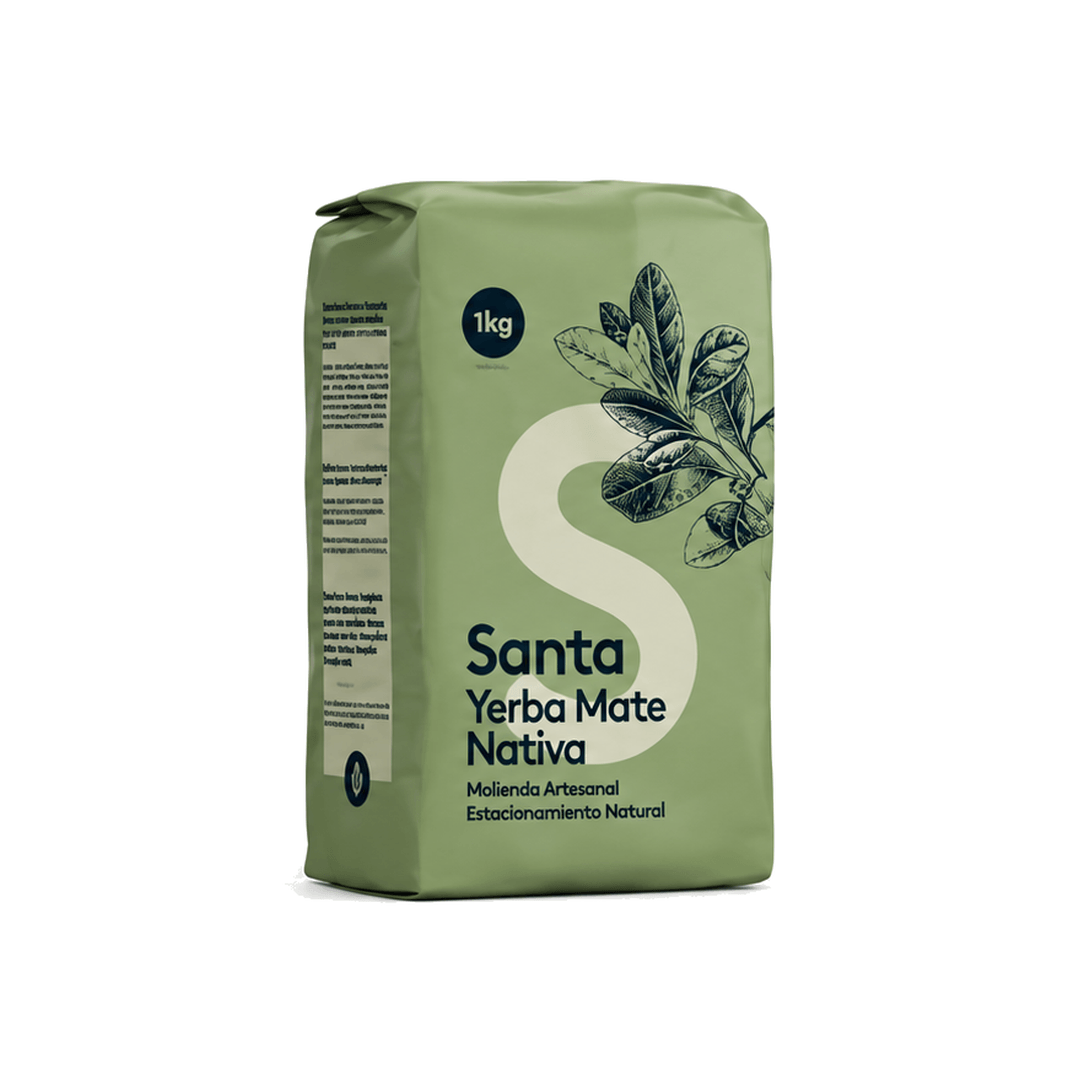 Yerba mate 1kg Santa Nativa