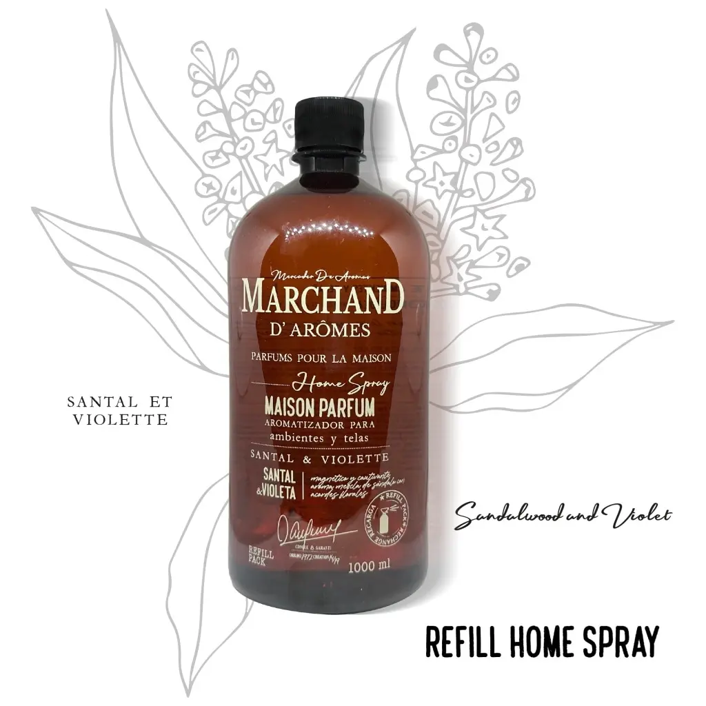 Refill Home Spray MDA Santal & Violeta