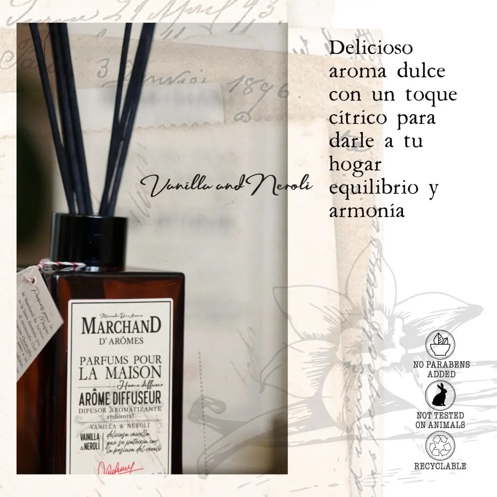Difusor de Varilla MDA Vainilla & Neroli