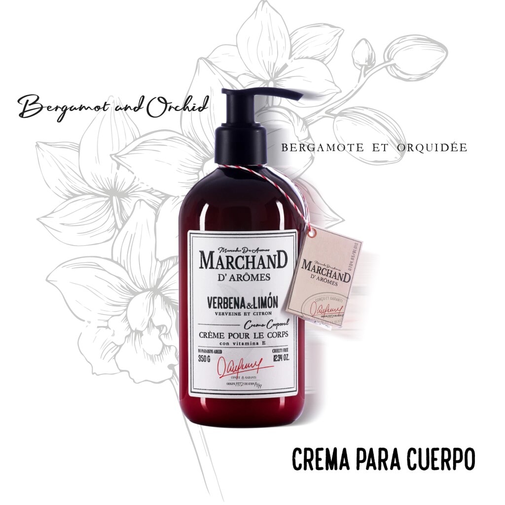 Body Lotion MDA Bergamota y Orquídea con Vitamina E