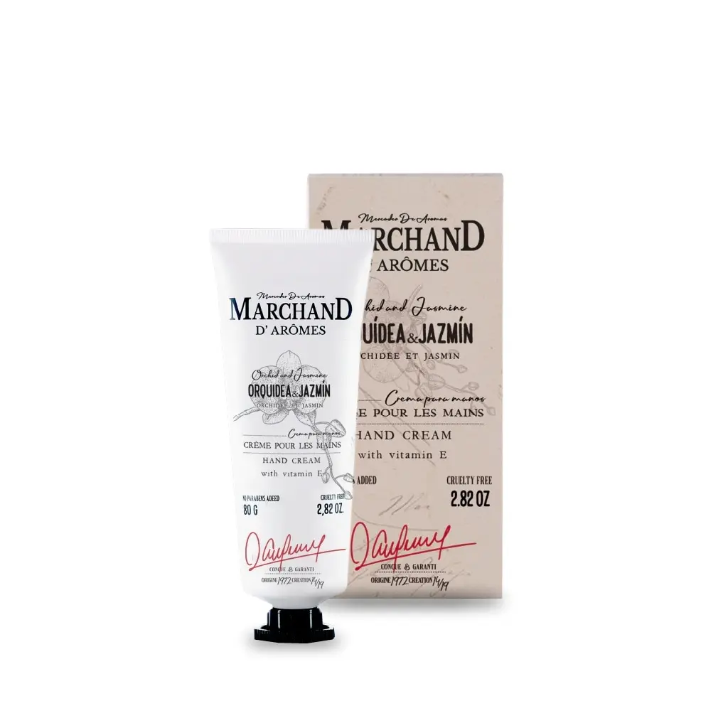 Crema de Manos MDA Orquidea & Jazmín con Vitamina E de 80 Grs