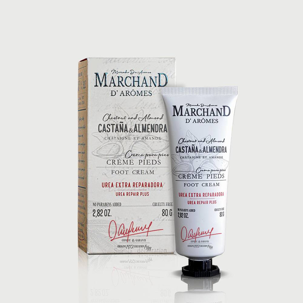 Crema para Pies MDA Castaña & Almendra con Urea Extra Reparadora