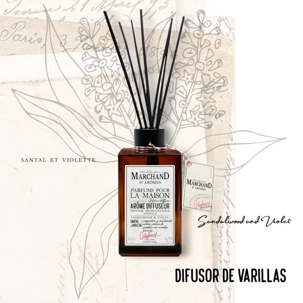 Difusor de Varilla MDA Santal & Violeta