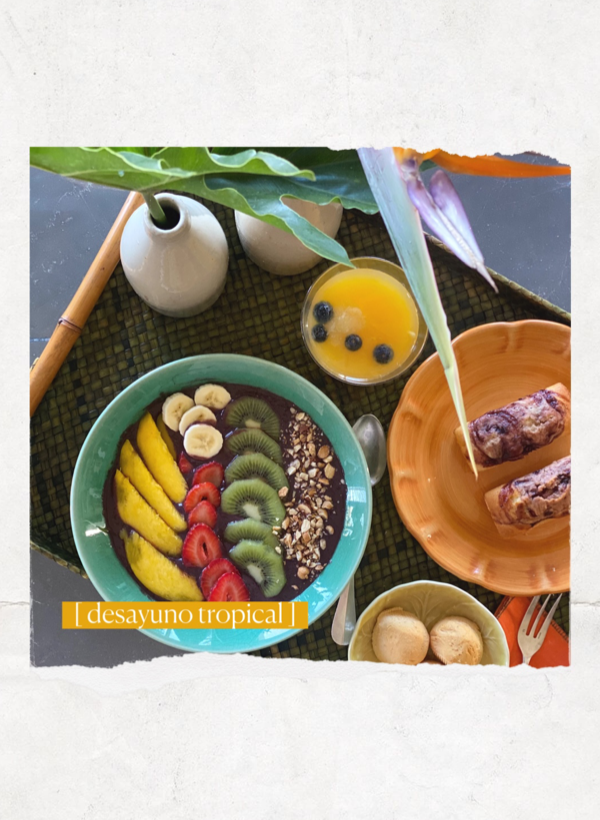 Desayuno tropical