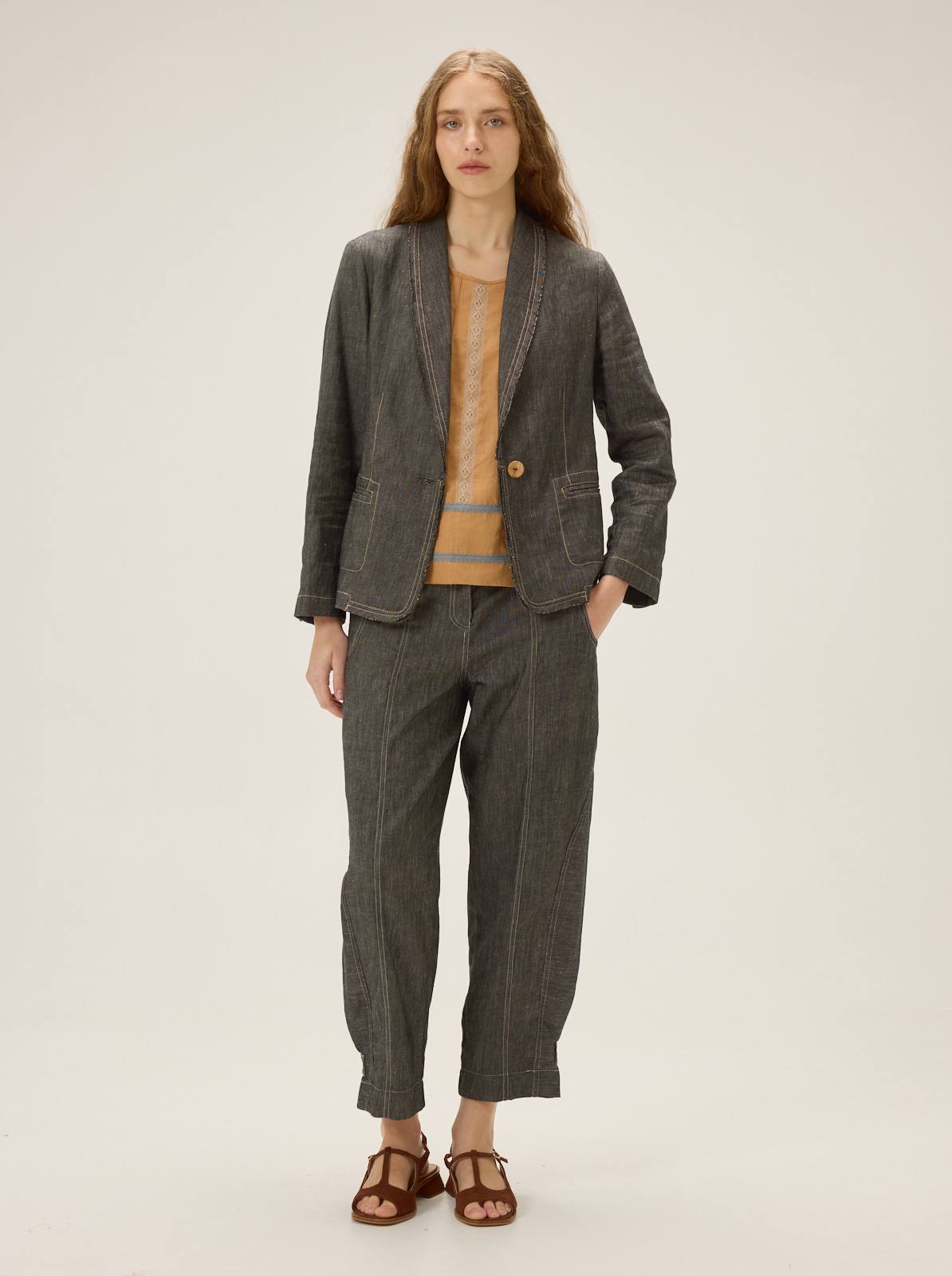 BLAZER GARDENIA