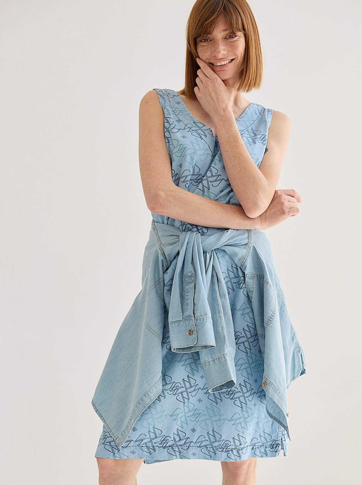 VESTIDO PATTERN ESTAMPA