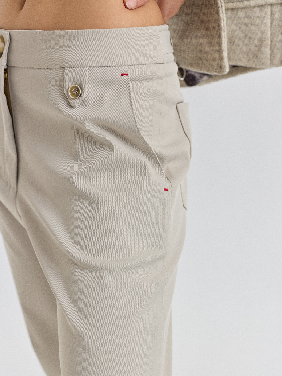 PANTALON CIGARETTE NILON