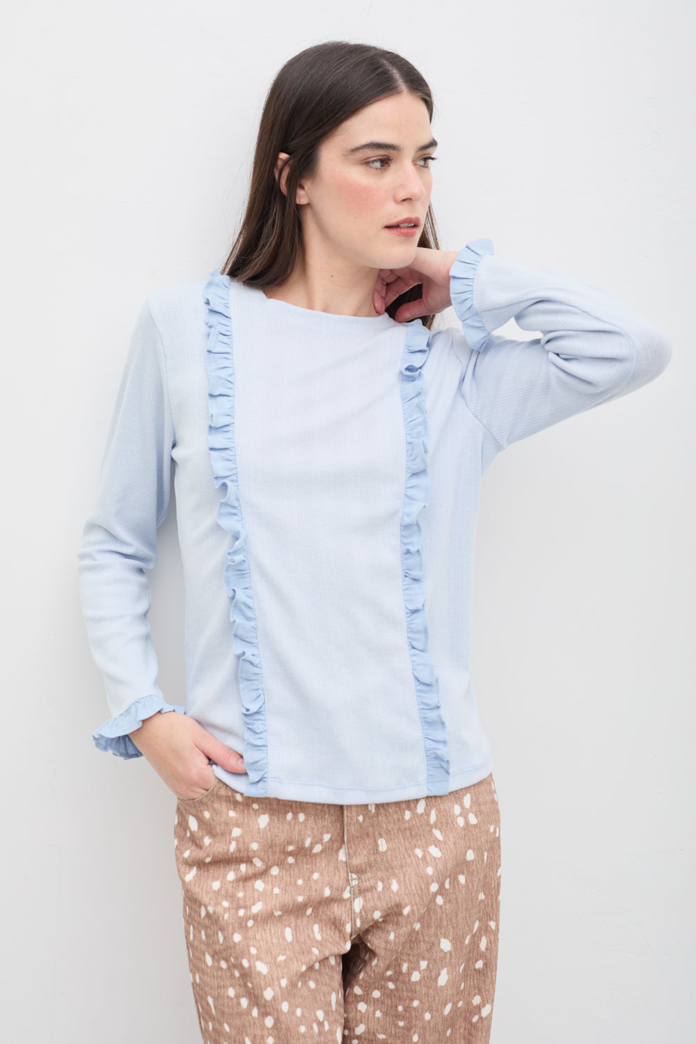 Remera line vis