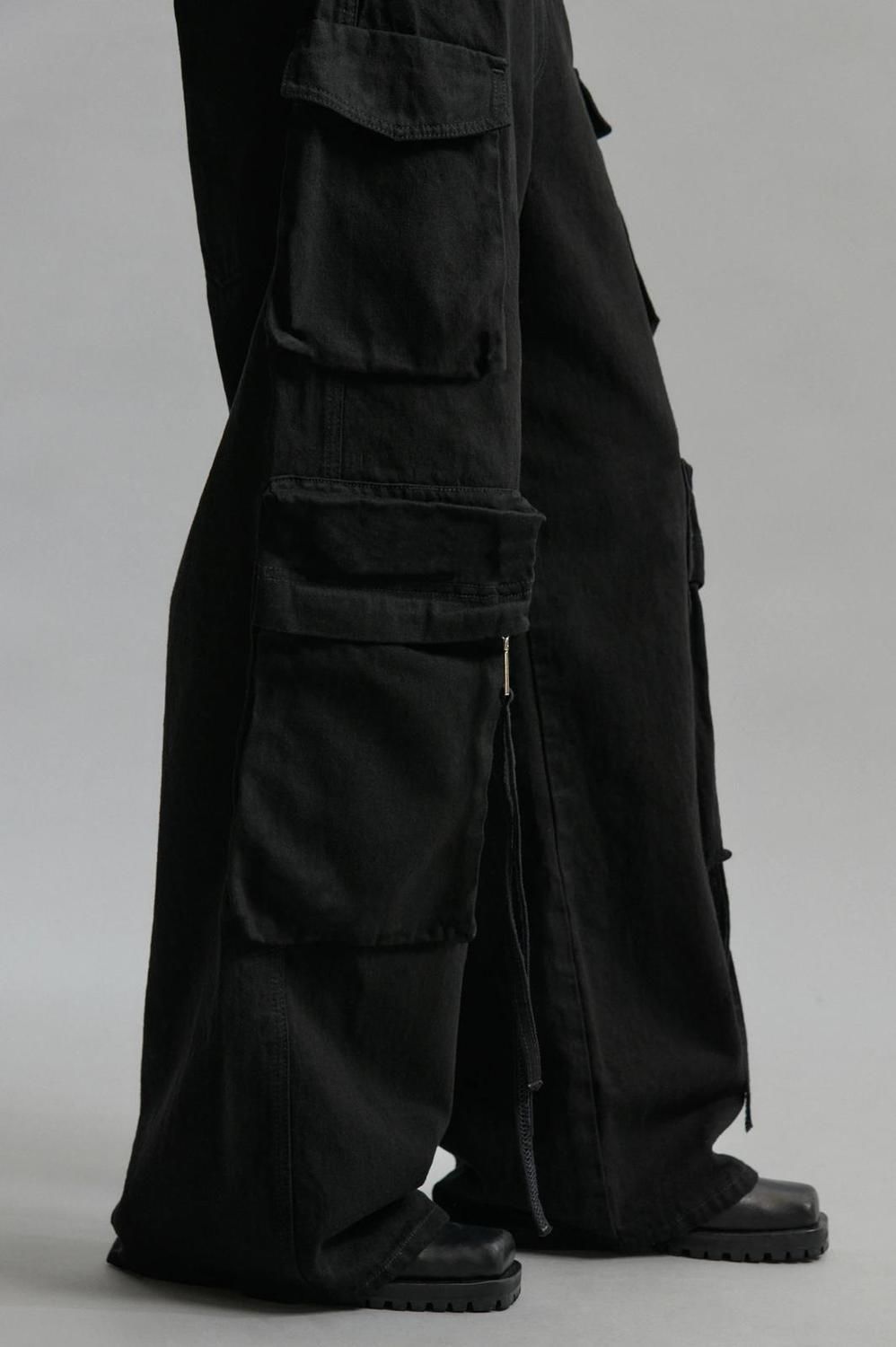 JEANS CARGO DANGER BLACK