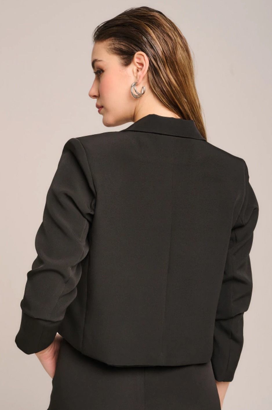 CHAQUETA OLIVIA NEGRO