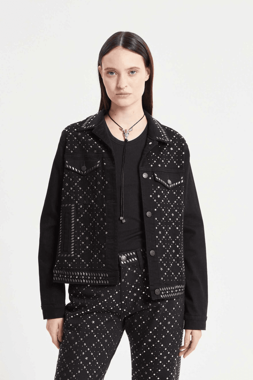 CAMPERA DAISY GALAXY NEGRA