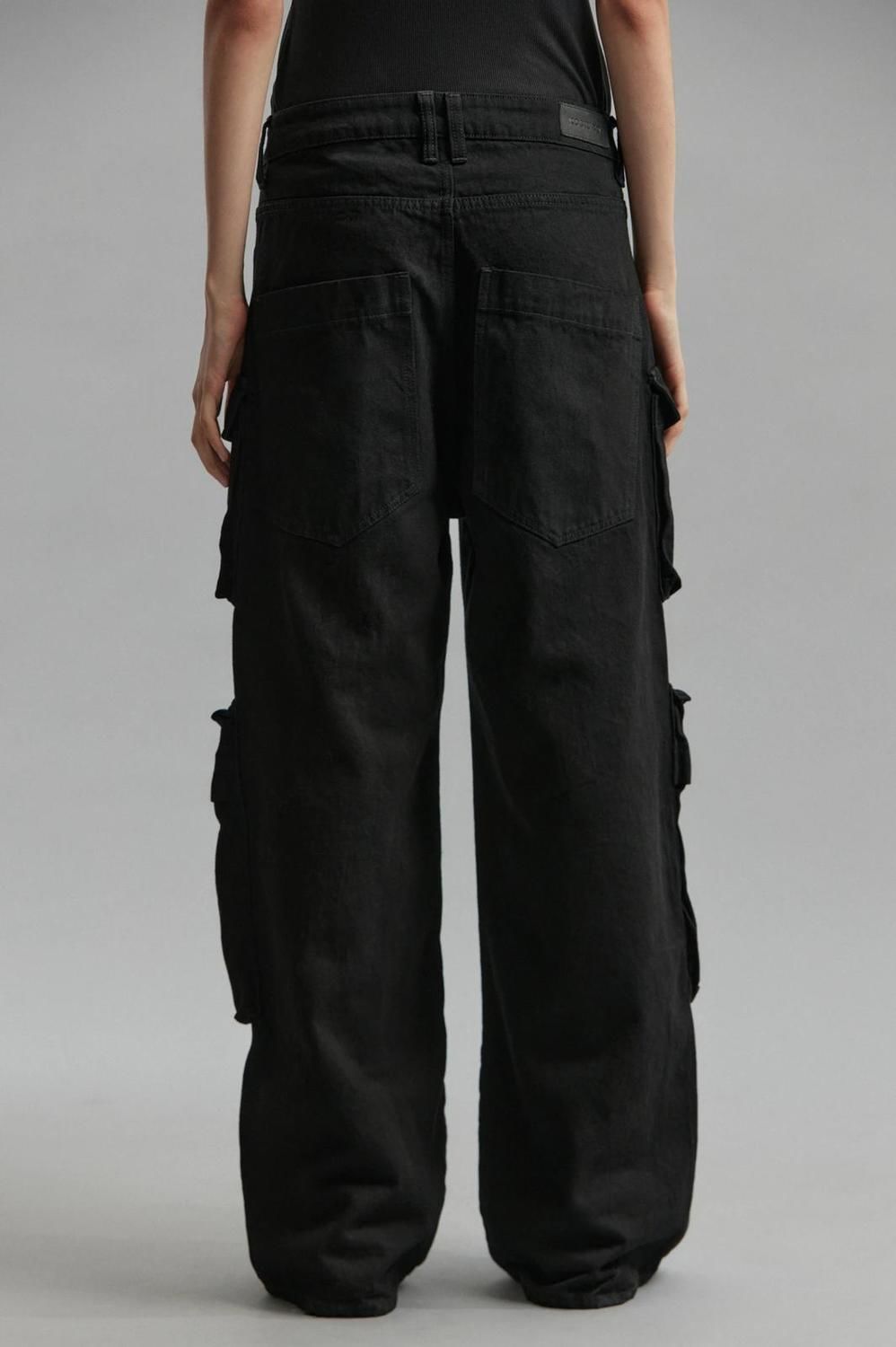 JEANS CARGO DANGER BLACK