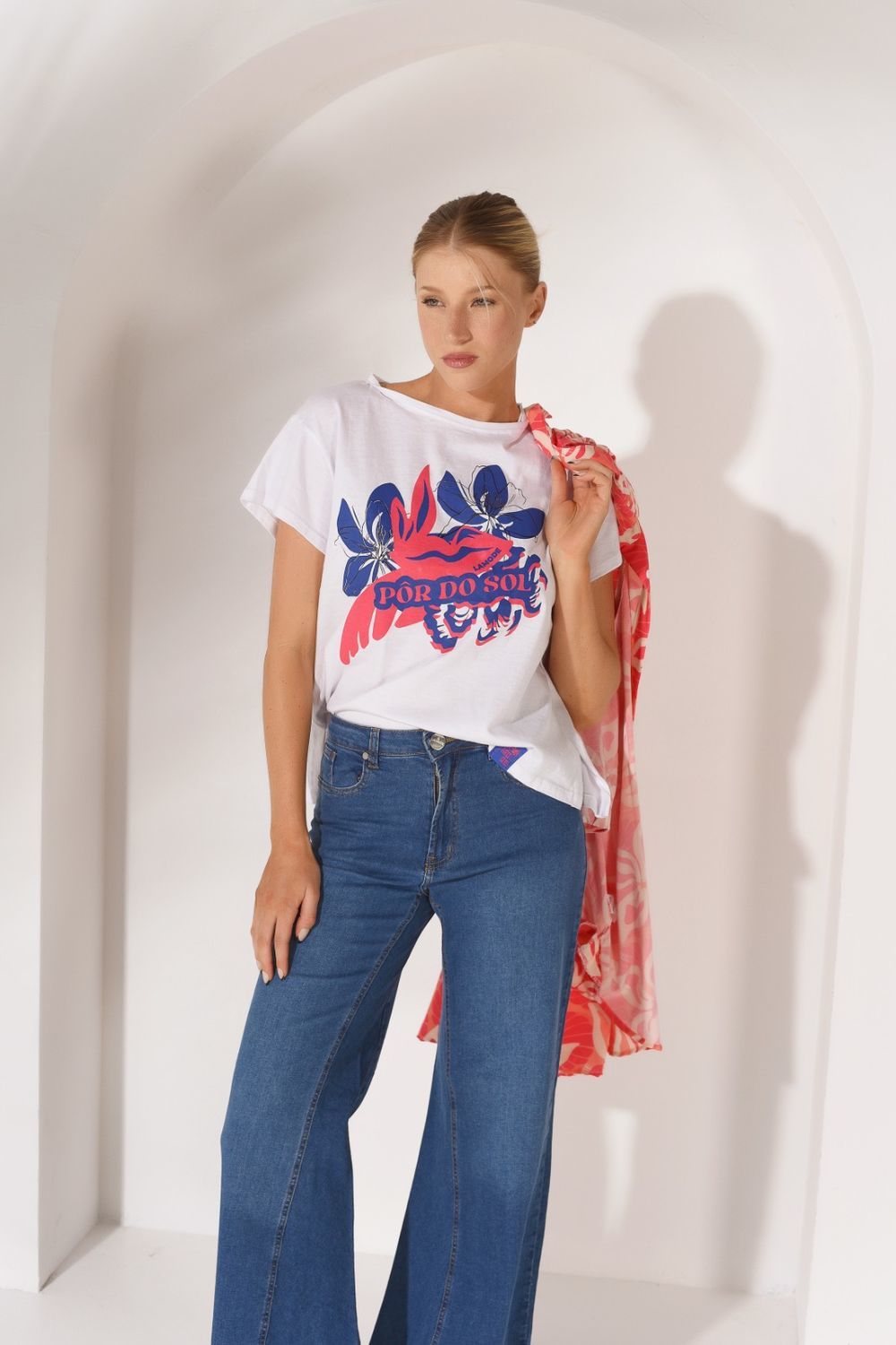 REMERA POR DO SOL BLANCA