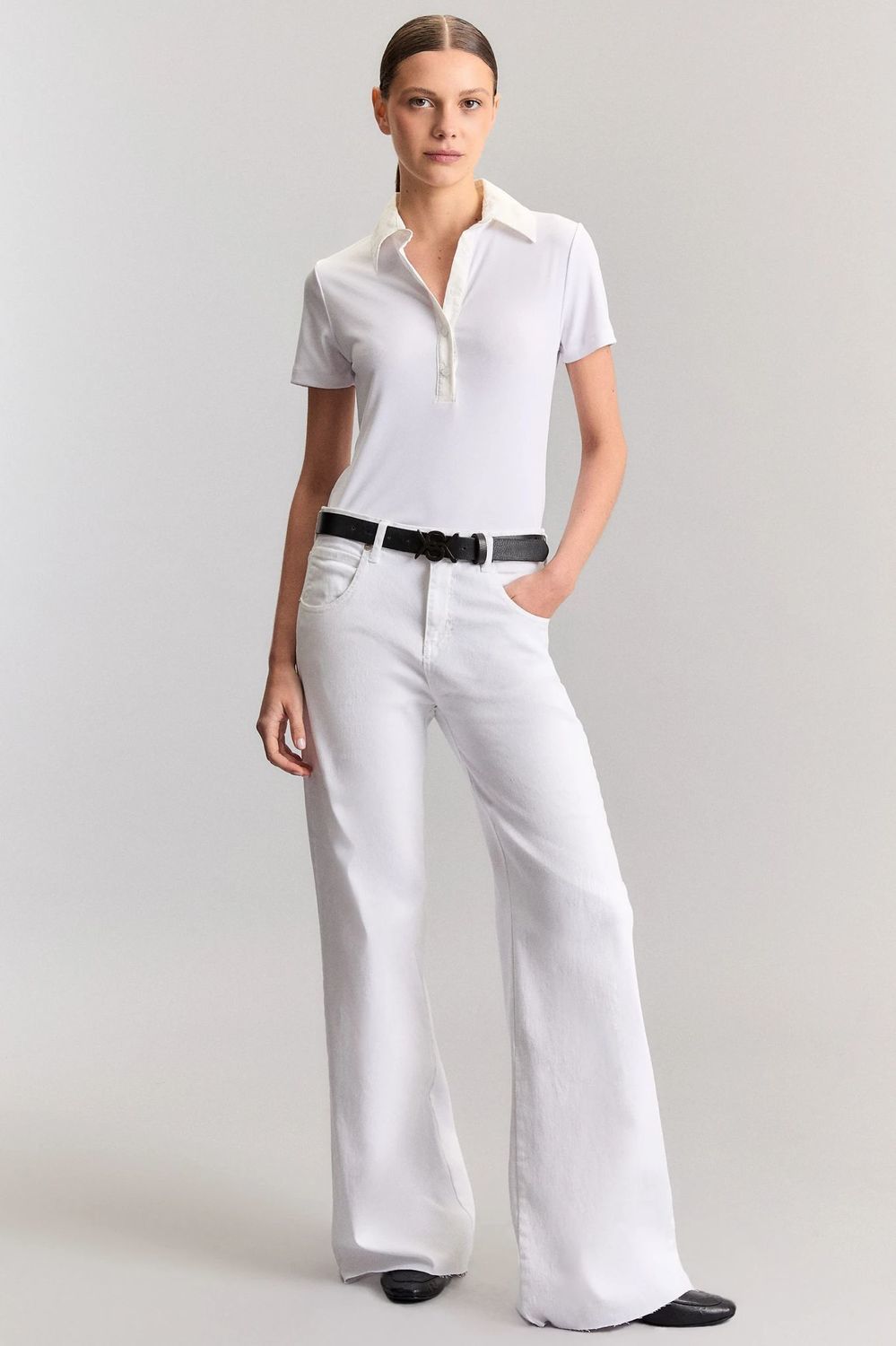 PANTALÓN FUNKY WHITE STRETCH