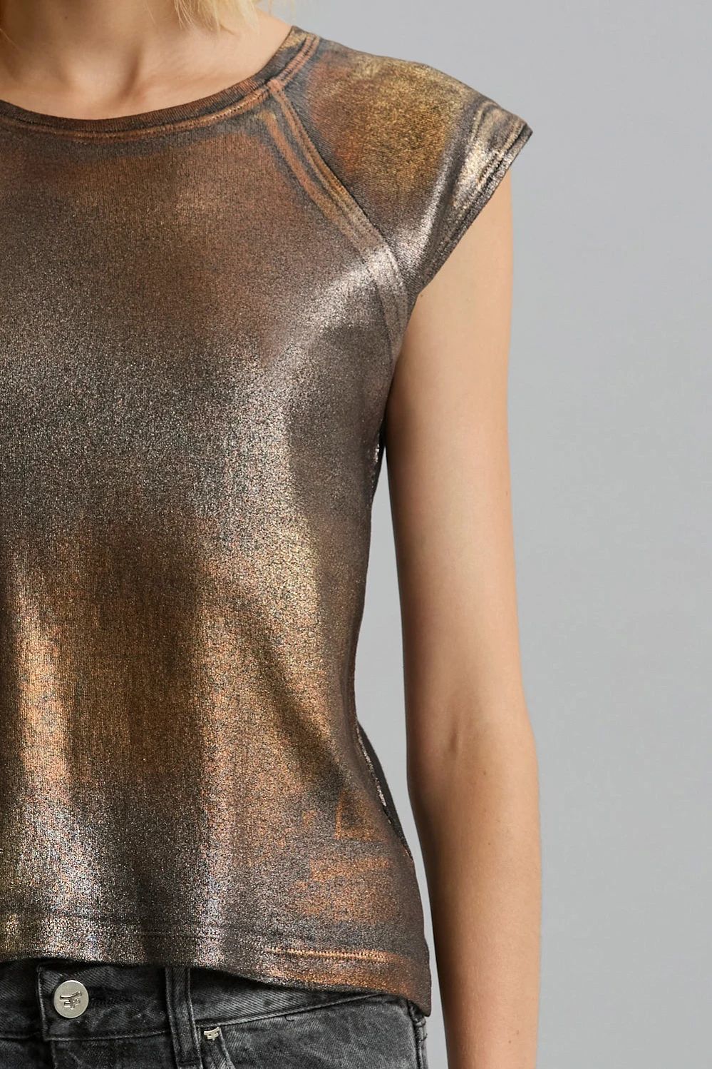 REMERA VINTAGE GOLD
