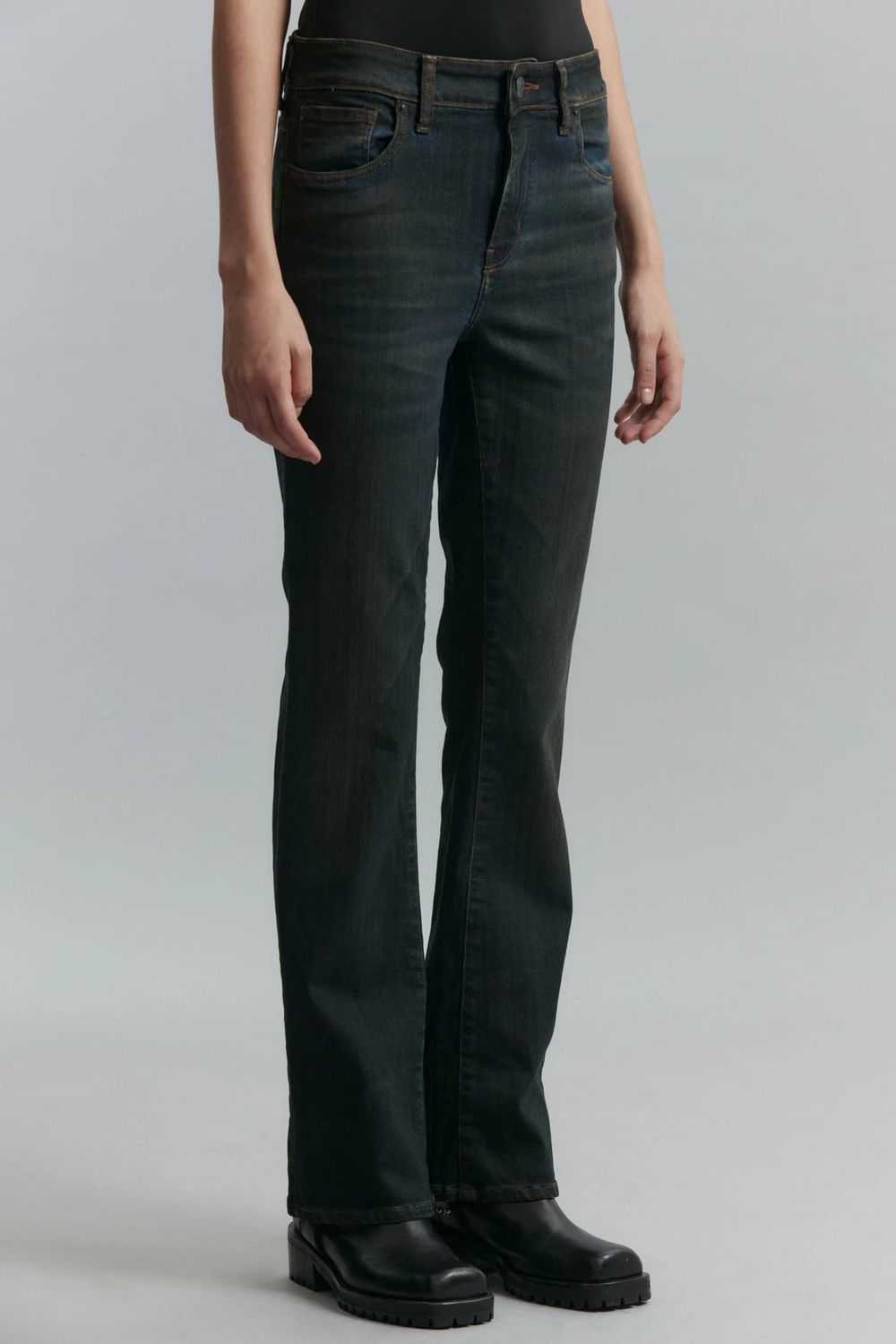 JEANS BELLY BOOT PREMIUM