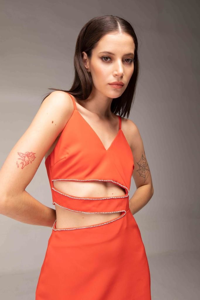 VESTIDO BULGARIA - ROJO