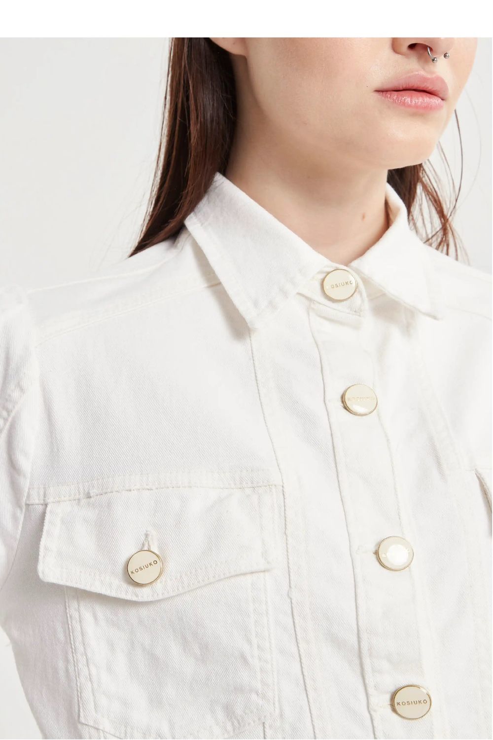 CAMPERA WHITE LIPS