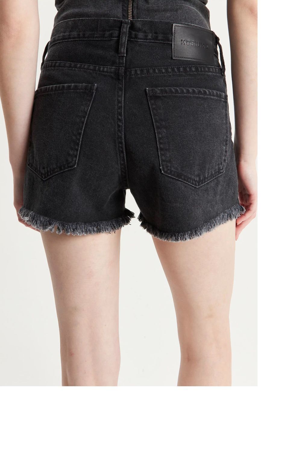 SHORT GIRLY BLACK ROCK