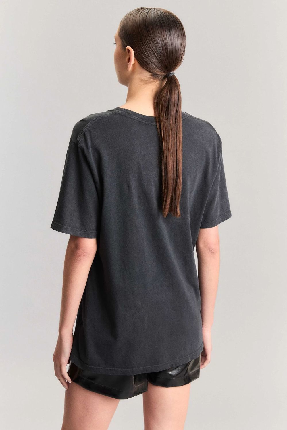 REMERA PAINT IT BLACK SHINY
