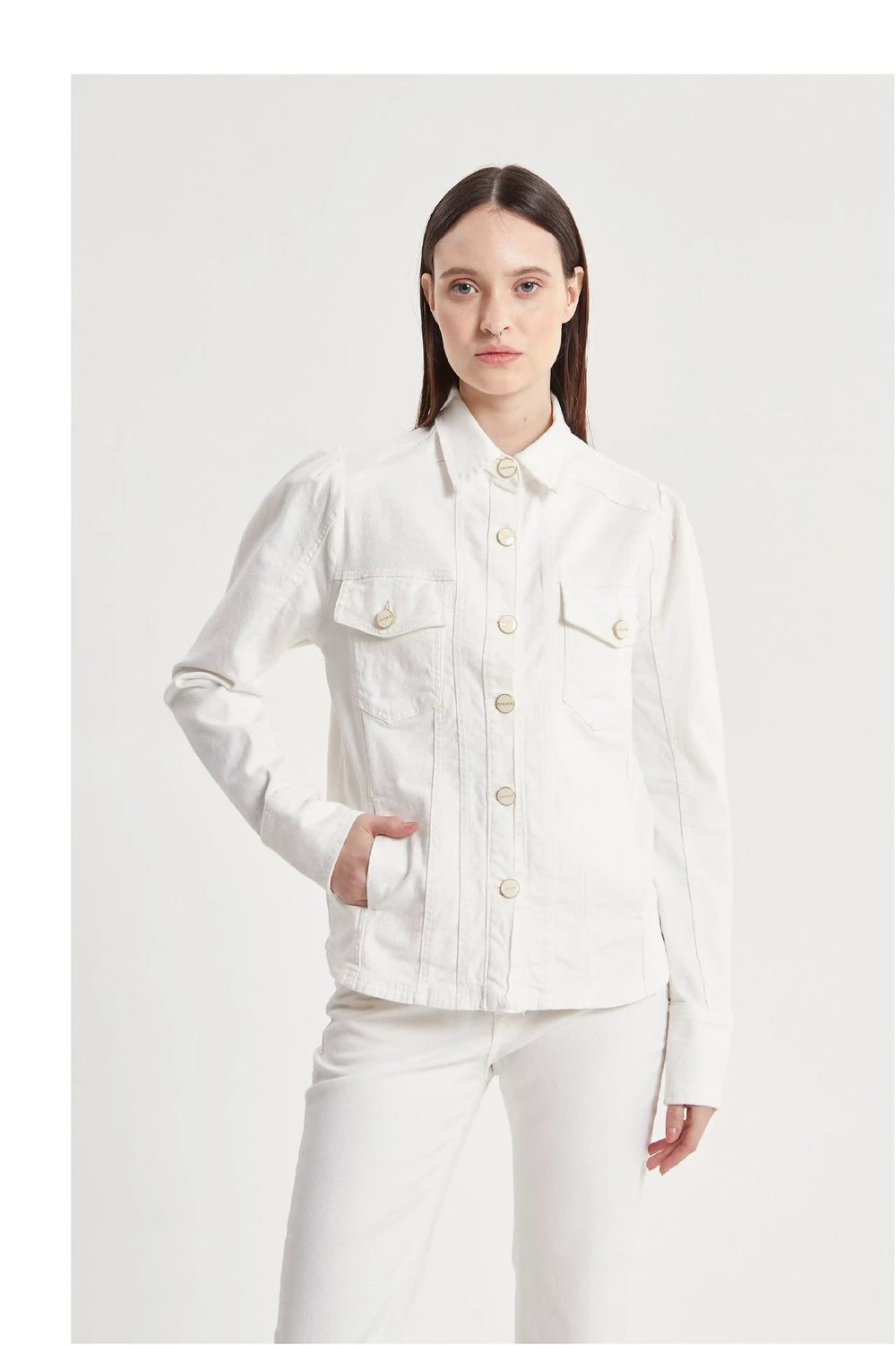 CAMPERA WHITE LIPS