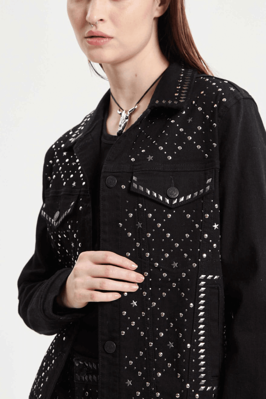 CAMPERA DAISY GALAXY NEGRA
