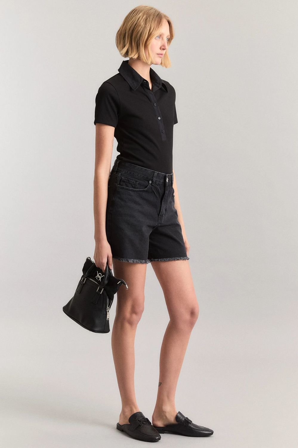 SHORT TASH DEEP BLACK