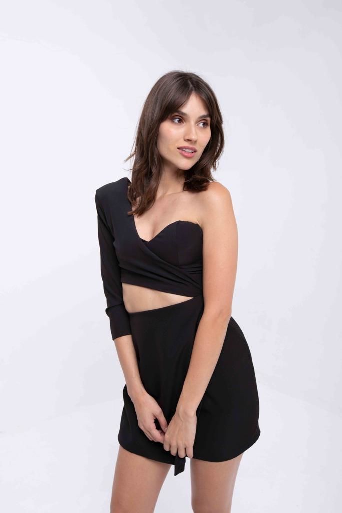 VESTIDO CIBELES - NEGRO