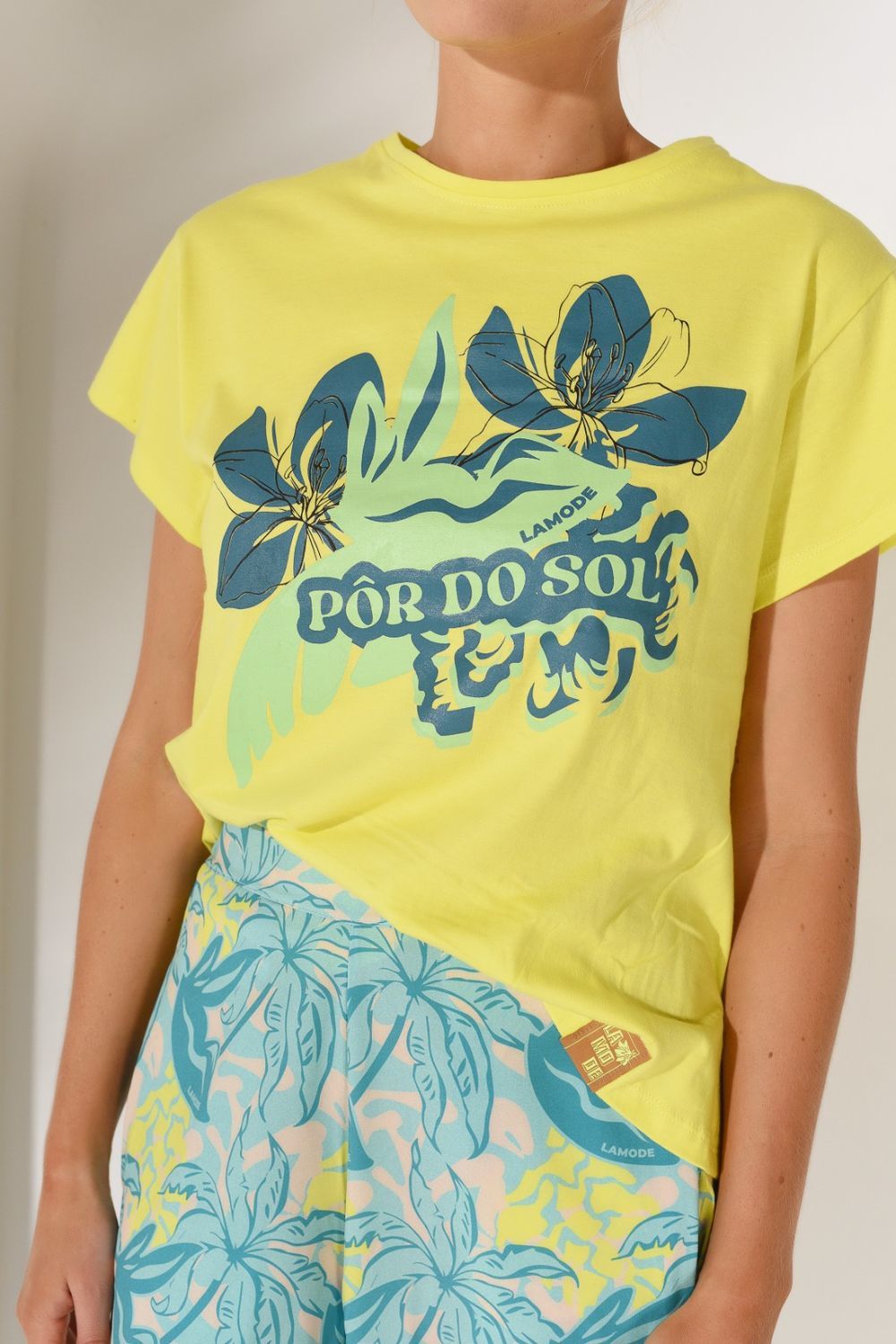 REMERA POR DO SOL LIMA