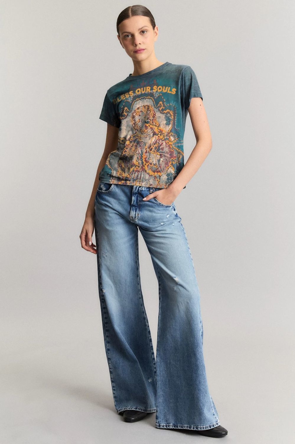 REMERA BLESS OUR SOULS
