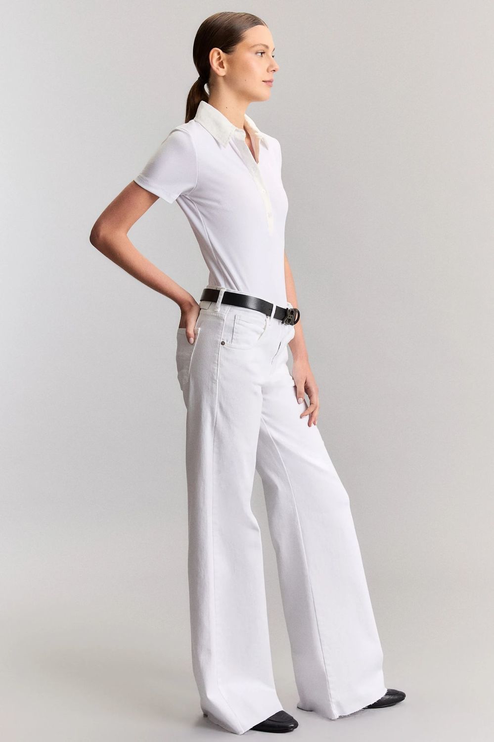 PANTALÓN FUNKY WHITE STRETCH