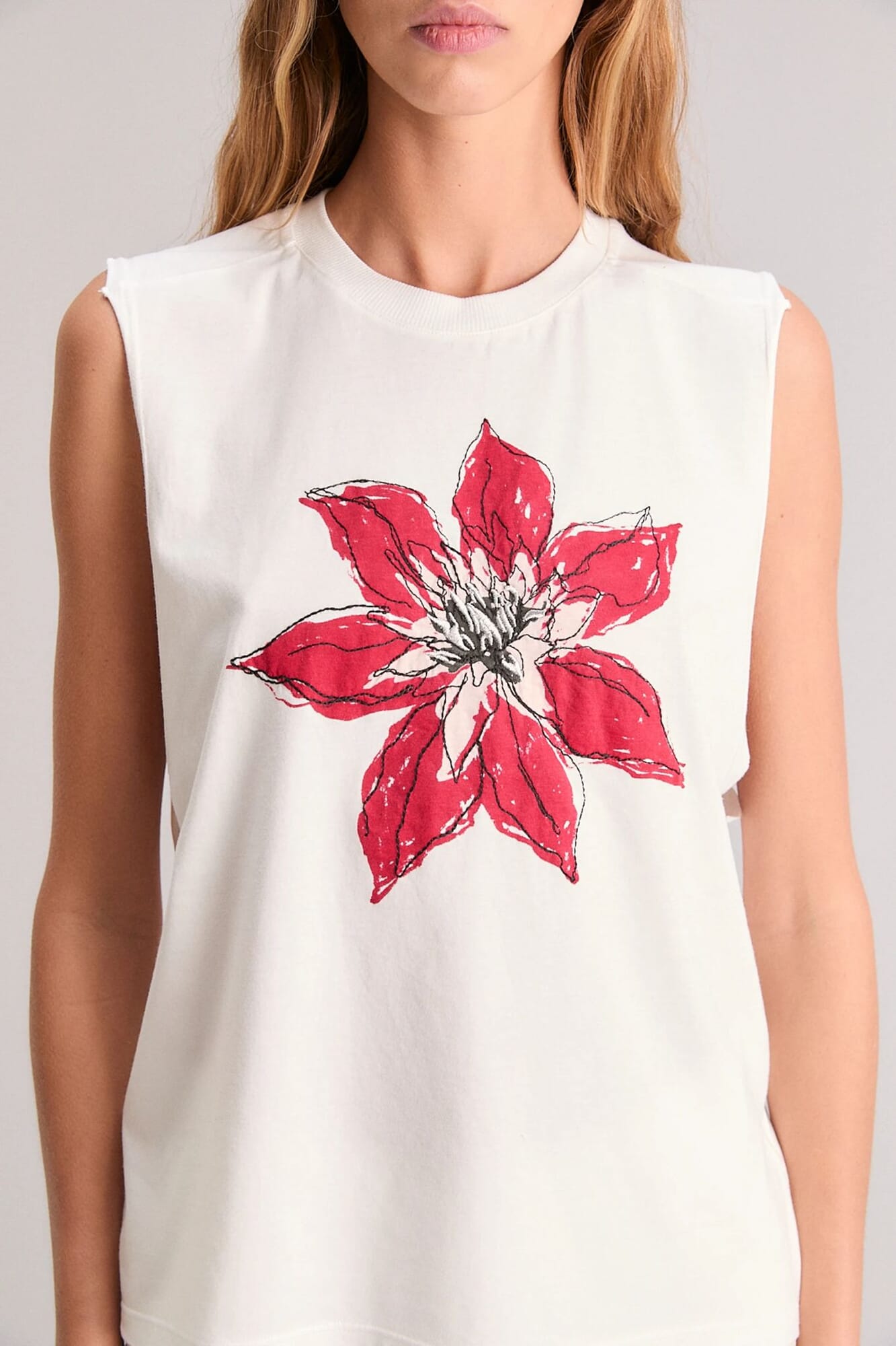 MUSCULOSA RED LOTUS