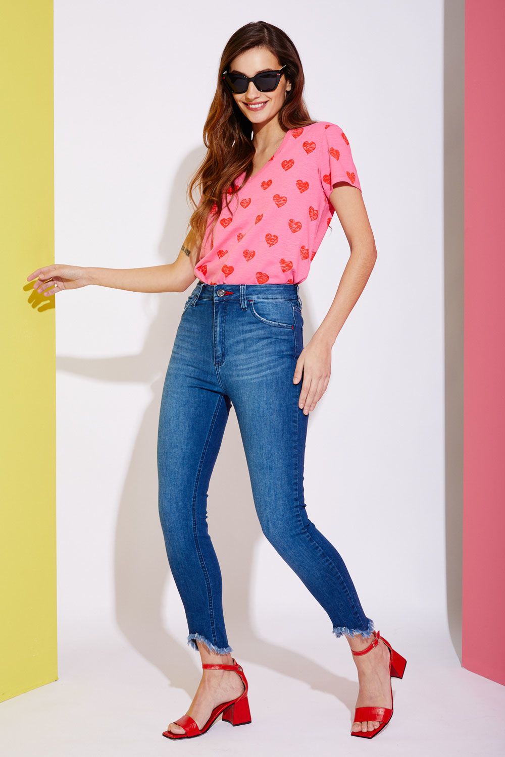 REMERA REGALIZ FUCSIA