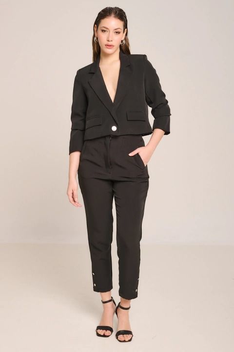 CHAQUETA OLIVIA NEGRO
