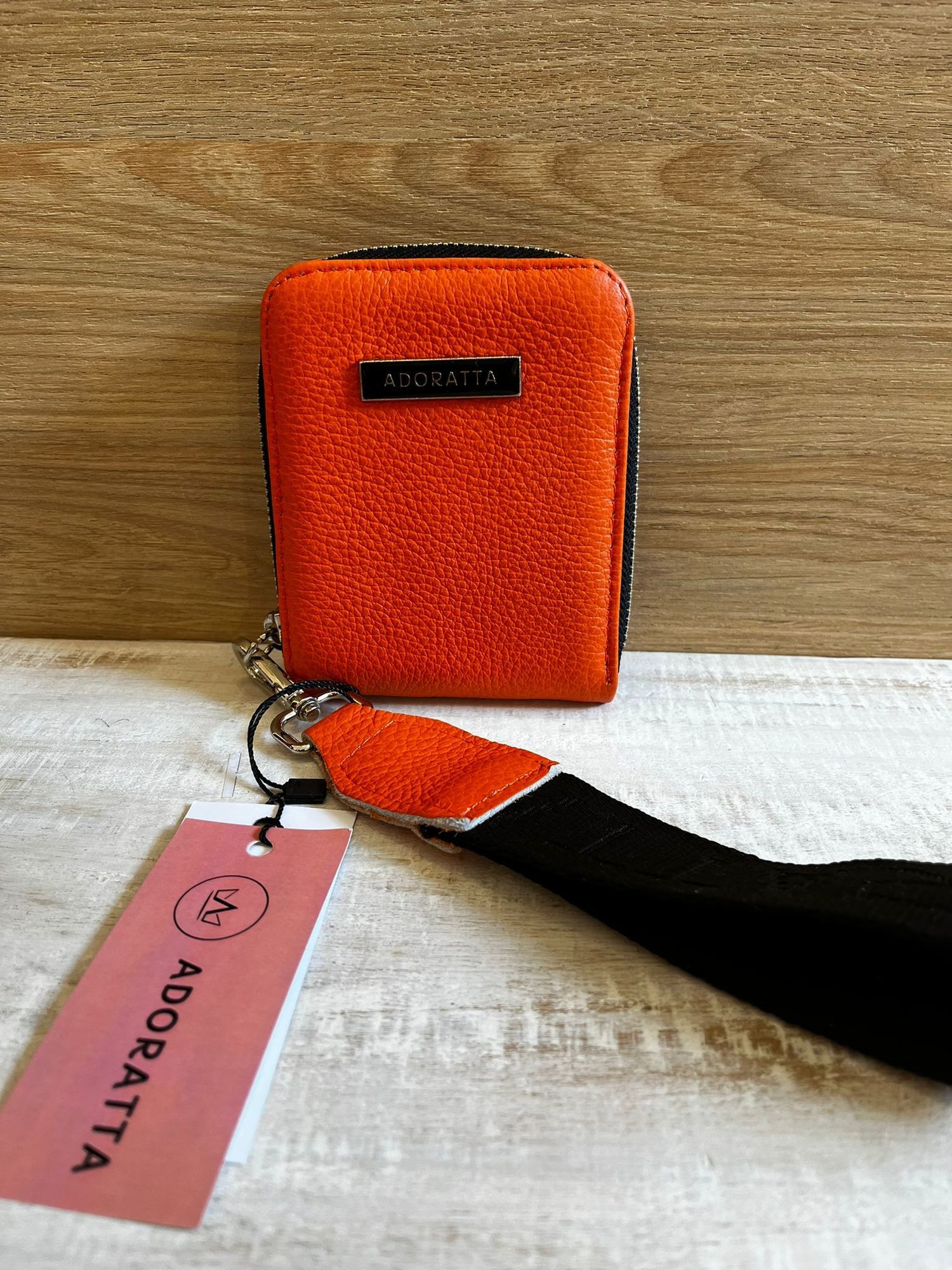 BILLETERA EUGE - NARANJA