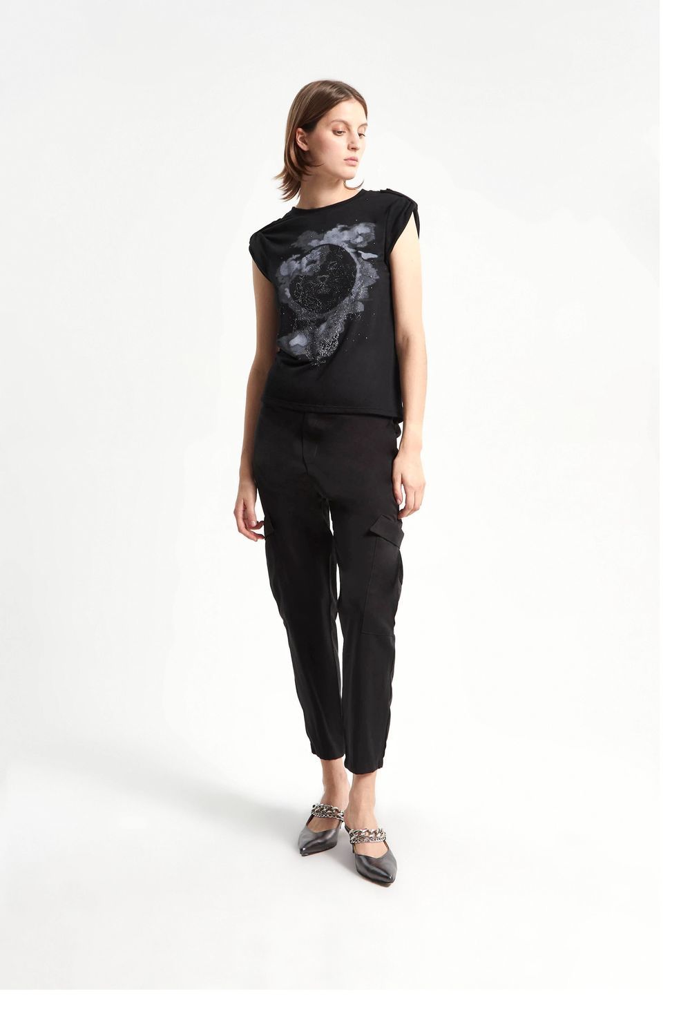 REMERA LEOPARD CLOUD