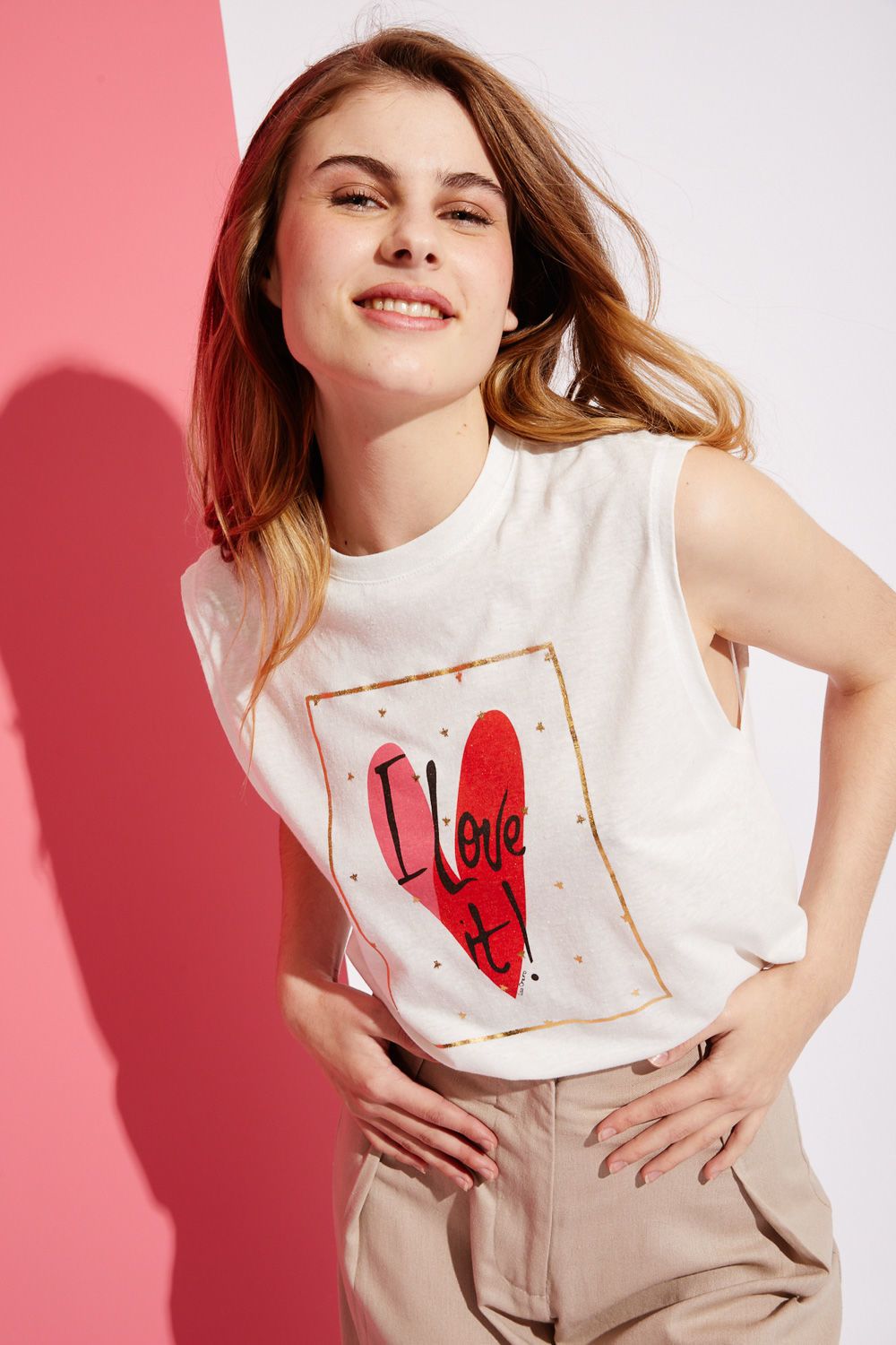 MUSCULOSA KINOTO OFF WHITE