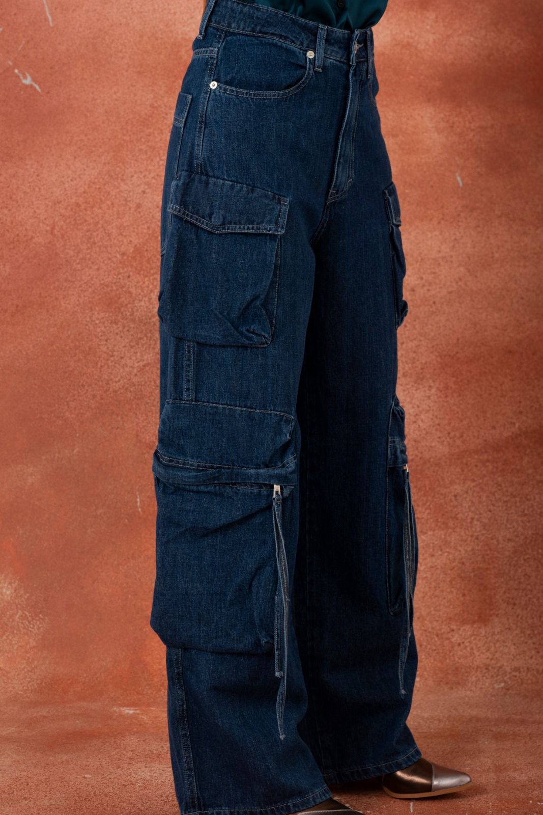 JEANS CARGO DANGER BLUE