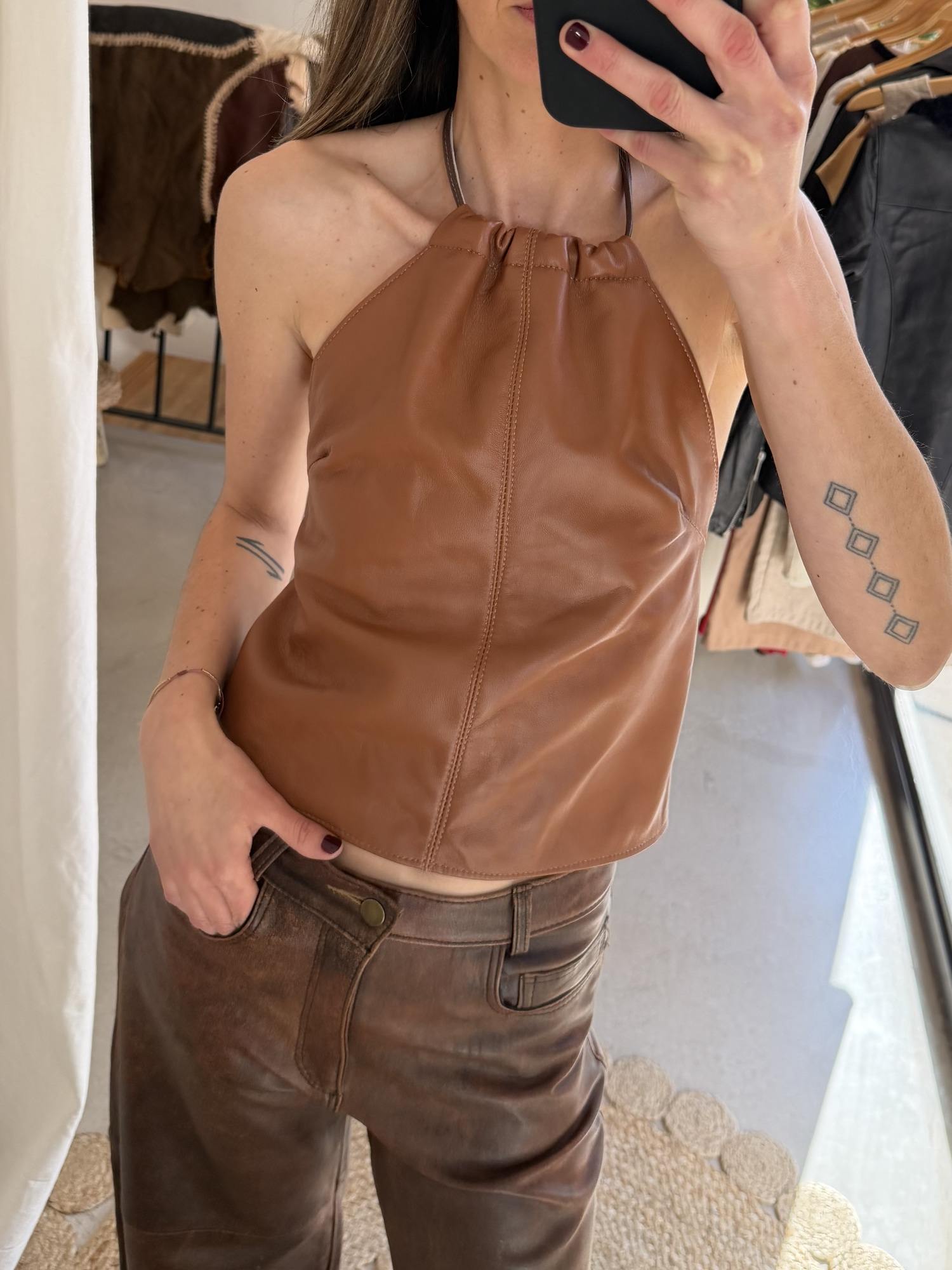 Top HALTER napa