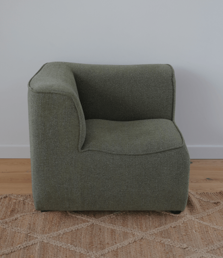 ESQUINERO IZQ. SOFA VERDE FLAMANT