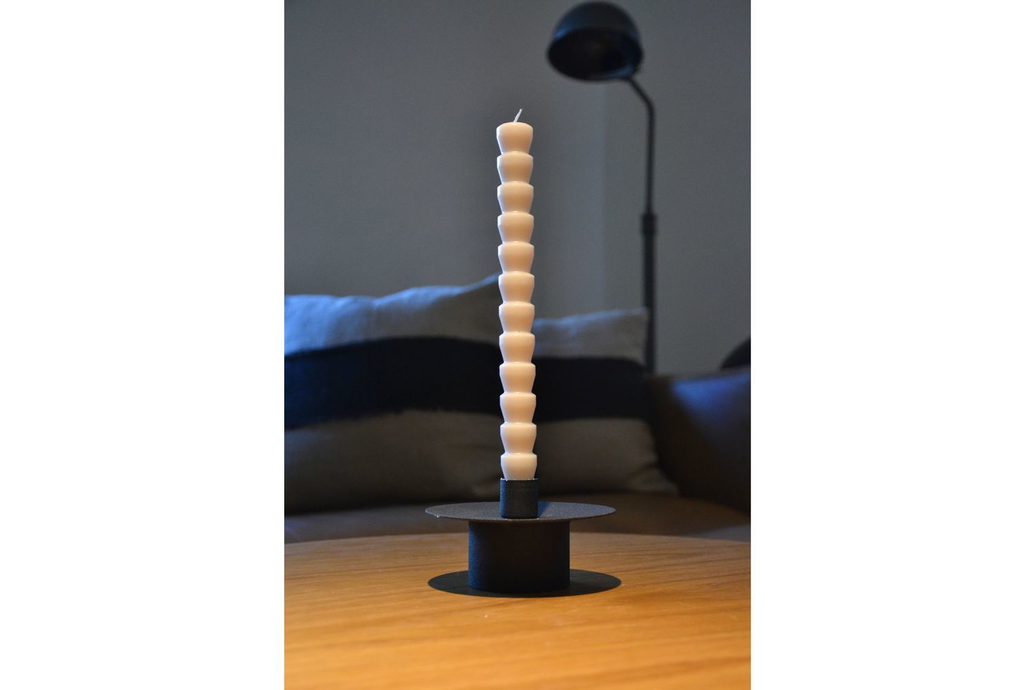 CANDELABRO THOMAS GRIS