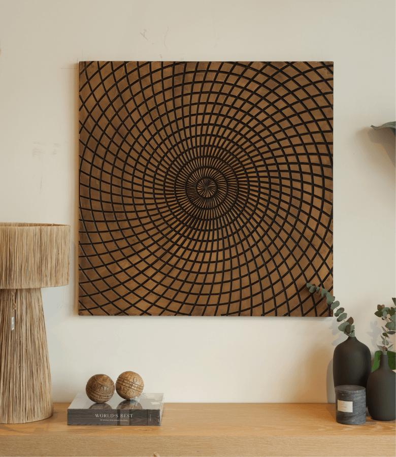 ARTE TRIBAL ESPIRAL WALNUT NATURAL